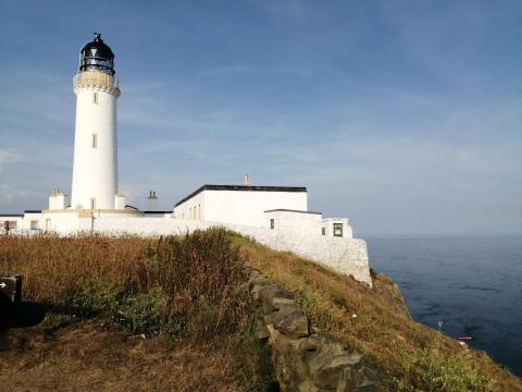 Mull of Galloway Lighthouse in Dumfries & Galloway, Scotland